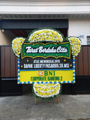 Papan Bunga Duka di Bantarpanjang