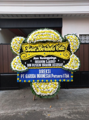 Papan Bunga Duka di Bantarpanjang