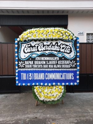 Papan Bunga Duka di Bantarpanjang